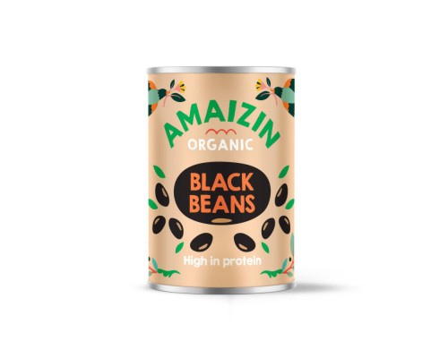 Melnās pupiņas, konservētas BIO 400g