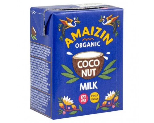Kokosriekstu krēms, pakā 17% BIO 500ml