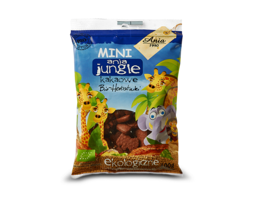 Cepumi Mini Zoo ar kakao BIO 100g