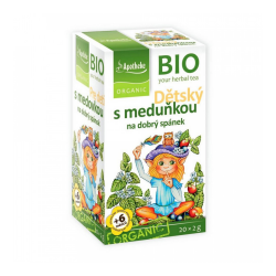 Augļu tēja bērniem, mierīgam miegam BIO 20x2g