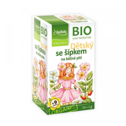 Augļu tēja bērniem ar mežrozītēm BIO 20x2g