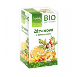 Ingvera tēja ar apelsīnu BIO 20x1,5g