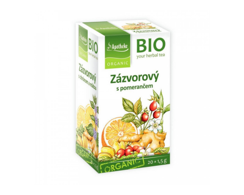 Ingvera tēja ar apelsīnu BIO 20x1,5g