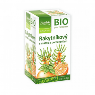 Smiltsērkšķu tēja ar piparmētru un apelsīnu BIO 20x1,8g