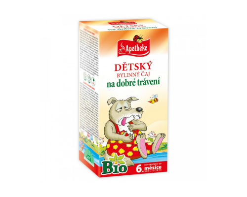 Tēja bērniem, gremošanas uzlabošanai BIO 20x1,5g