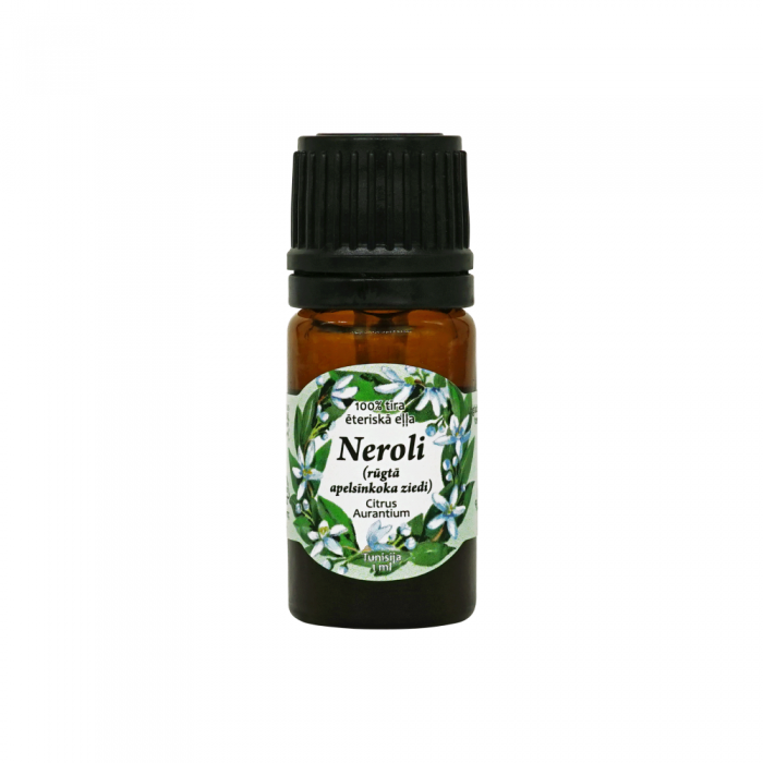 100% tīra ēteriskā eļļa Neroli (rūgtā apelsīnkoka ziedu) AROMAMA 1 ml