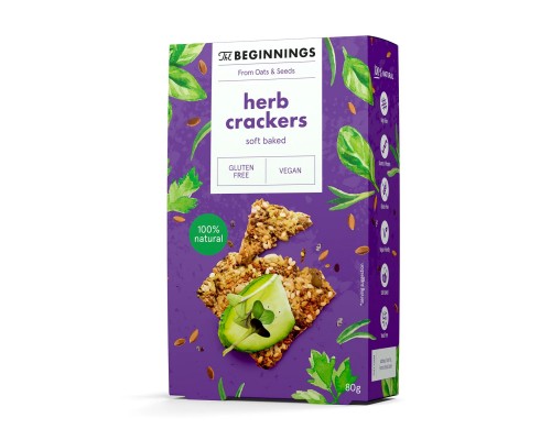 Garšaugu krekeri 80g