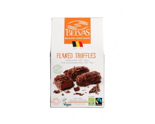 Beļģu šokolādes trifeles 72% BIO 100g