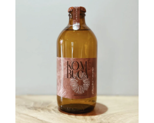 Kombuča - pelašķu, pūķgalves & aroniju 330ml