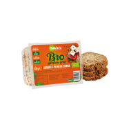 Pilngraudu-sēklu maize, tumšā, šķēles BIO 250g