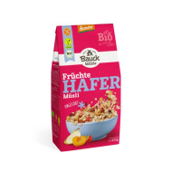 Auzu muslis ar augļiem, nesaldināts, bezglutēna BIO 450g