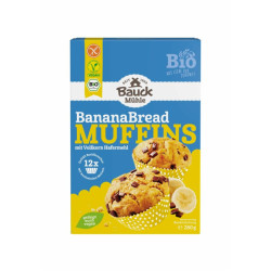 Maisījums banānu maizes mafinu pagatavošanai, bezglutēna BIO 280 g