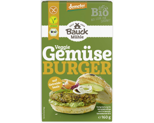 Maisījums dārzeņu burgeriem BIO 160 g
