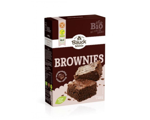Šokolādes Brownies maisījums, bezglutēna BIO 400g