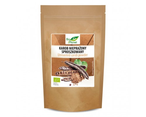 Karoba pulveris, negrauzdēts, gaišs BIO 200g