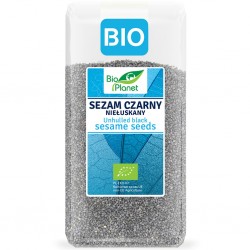Sezama sēklas, melnās, nelobītas BIO 200g