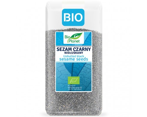 Sezama sēklas, melnās, nelobītas BIO 200g