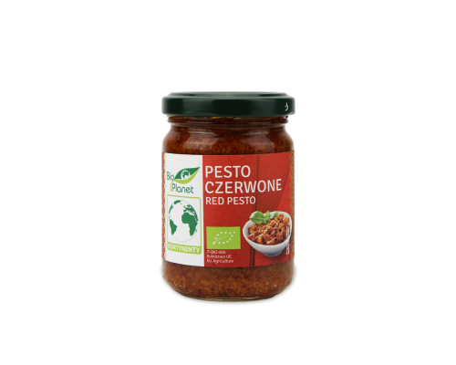 Pesto ar kaltētiem tomātiem BIO 140g