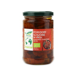 Saulē kaltēti tomāti eļļā BIO 280g