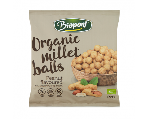 Prosas bumbas ar grauzdētiem zemesriekstiem BIO 75g