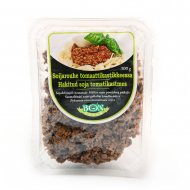 Sojas "maltā gaļa" tomātu mērcē 300g