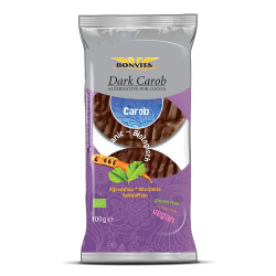 Rīsu galetes ar karoba pārklājumu 50% BIO 100g