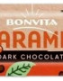 Tumšās šokolādes batoniņš ar karameli BIO 40g