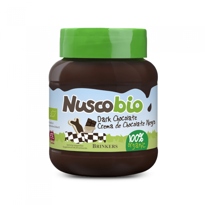 Šokolādes krēms Nuscobio BIO BRINKERS 400 g