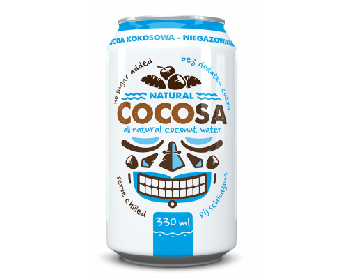 Kokosriekstu ūdens, bundžā 330ml