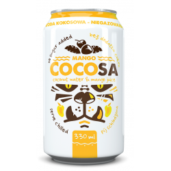 Kokosriekstu ūdens, negāzēts, ar mango sulu COCOSA 330ml