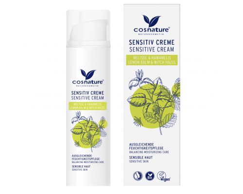 Krēms Sensitive melisa & lazda BIO 50ml