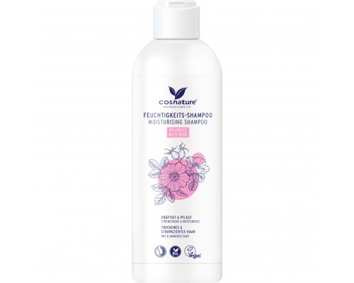 Mitrinošs šampūns ar mežrozītēm BIO 250ml