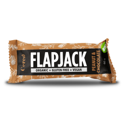 Flapjack ar zemesriekstiem un šokolādi BIO 60g