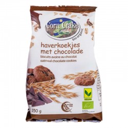  Auzu cepumi ar šokolādi, bezglutēna BIO 150 g
