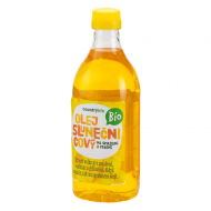 Saulespuķu eļļa, auksti spiesta, cepšanai BIO 1l