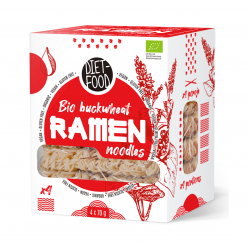 Griķu Ramen nūdeles bezglutēna BIO 280g (4x70g)