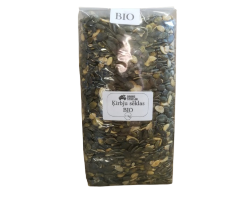 Ķirbju sēklas, tumšās BIO 1kg