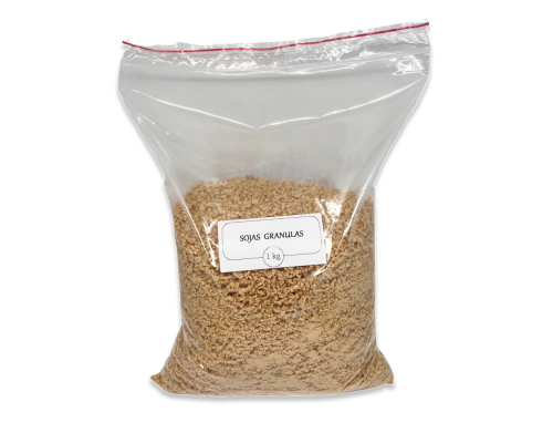 Teksturētas sojas granulas 1kg