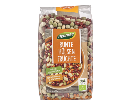 Krāsainie pākšaugi BIO 500 g