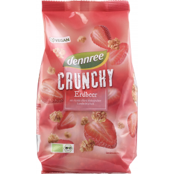 Brokastu pārslas Crunchy ar zemenēm BIO 375g