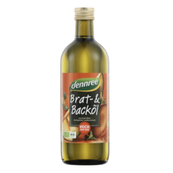 Saulespuķu eļļa, rafinēta, cepšanai BIO 1l