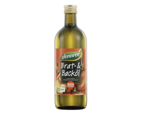 Saulespuķu eļļa, rafinēta, cepšanai BIO 1l
