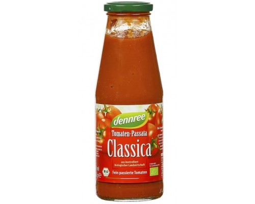 Tomātu passata BIO 680g (stikls)