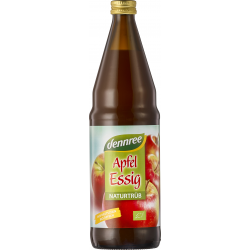 Ābolu etiķis, nefiltrēts, nepasterizēts BIO 750ml