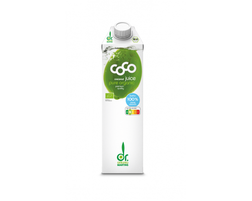 Jauno zaļo kokosriekstu ūdens (NFC) BIO 1L