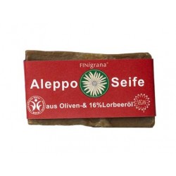 Aleppo olīveļļas ziepes ar 16% lauru eļļu 180g