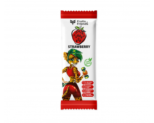 Ābolu un zemeņu strēmelītes 16g