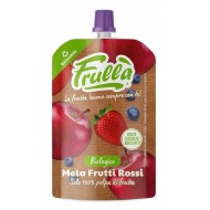 Ābolu-melleņu-zemeņu biezenis BIO 100g