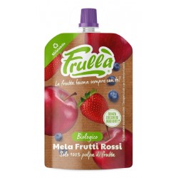 Ābolu-melleņu-zemeņu biezenis BIO 100g