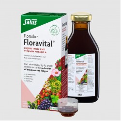 Floradix Floravital Dzelzs un vitamīnu formula vegan 250ml